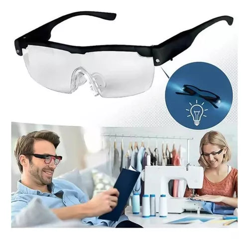 Lentes Con Aumento Y Luces Led Mighty